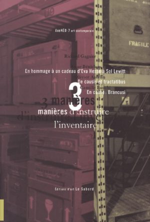 3 manières d’instruire l’inventaire